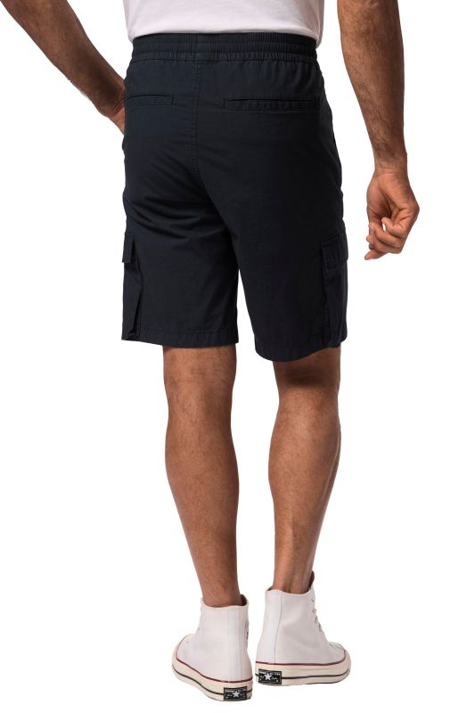 Bermuda esprit vintage, taille élastique, cordon de serrage et poches cargo - jusqu'au 8 XL