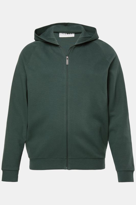 Veste à capuche d'intérieur JP AWARE, modèle durable en coton bio certifié GOTS, collection Loungewear - jusqu'au 8&nbsp