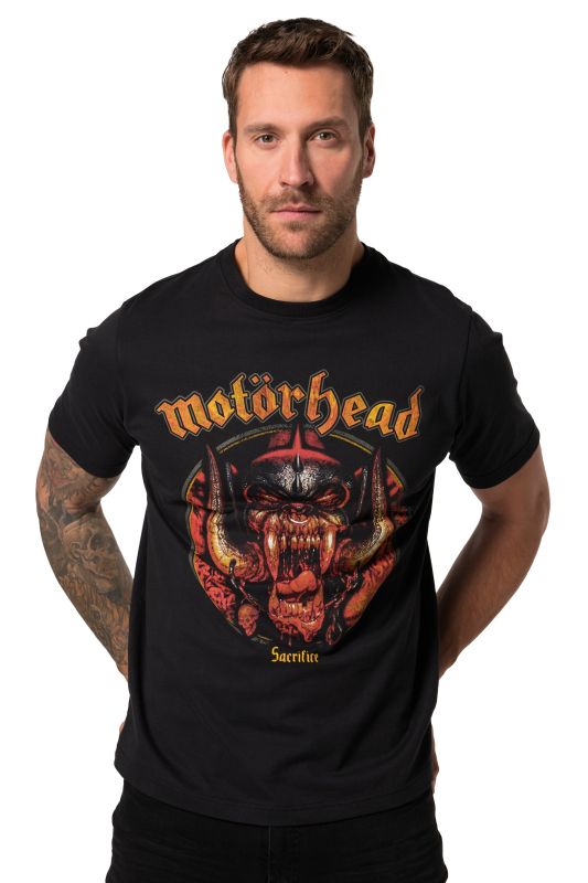 T-shirt JP 1880, imprimé groupe Motörhead, manches courtes - jusqu'au 8 XL