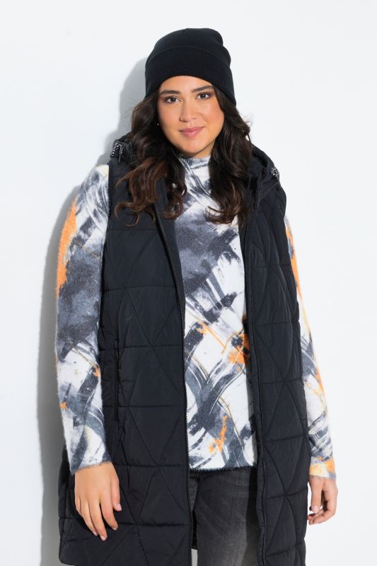 Bonnet en maille douce et confortable, large revers