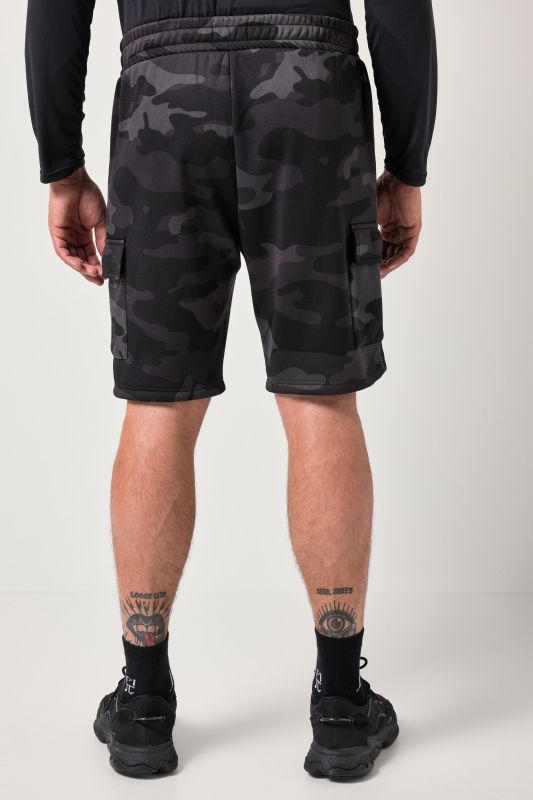 Bermuda cargo en molleton JAY-PI, finition FLEXNAMIC®, collection Fitness - jusqu'au 7 XL
