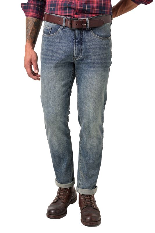 Jean JP 1880 style vintage, 5 poches, tissu denim finition FLEXNAMIC®, coupe Straight Fit tendance - jusqu'à la taille 74