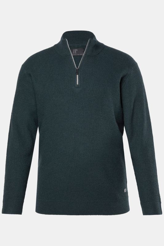 Pull camionneur en maille JP 1880, col zippé - jusqu'au 7&nbsp;XL