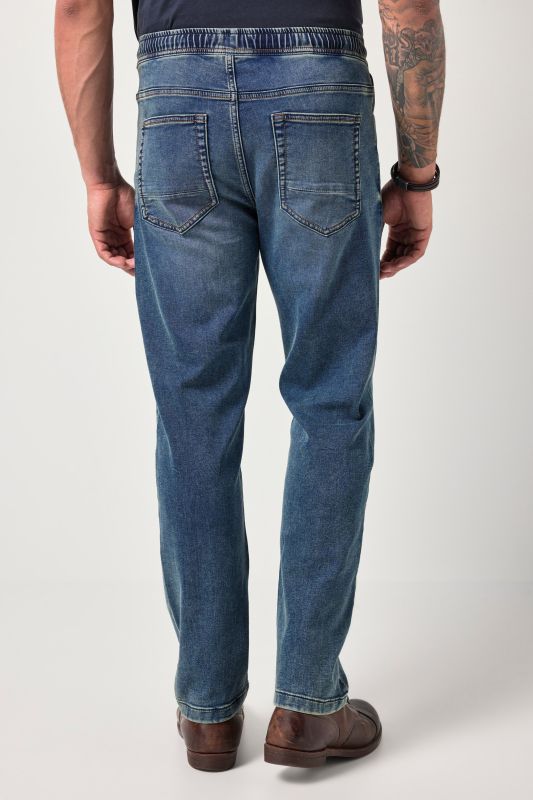 Jean JP 1880 à taille élastique, tissu denim finition FLEXNAMIC®, coupe Straight Fit - jusqu'au 8 XL