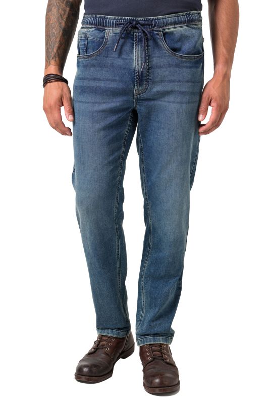 Jean JP 1880 à taille élastique, tissu denim finition FLEXNAMIC®, coupe Straight Fit - jusqu'au 8 XL