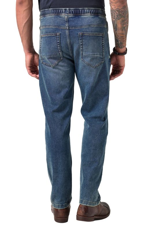 Jean JP 1880 à taille élastique, tissu denim finition FLEXNAMIC®, coupe Straight Fit - jusqu'au 8 XL