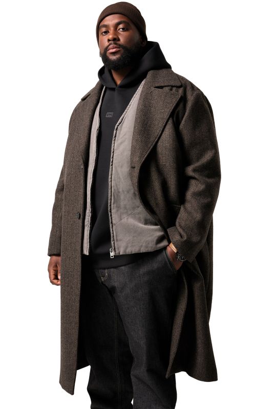 Manteau STHUGE, motif à chevrons - jusqu'au 8 XL