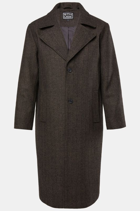 Manteau STHUGE, motif à chevrons - jusqu'au 8 XL
