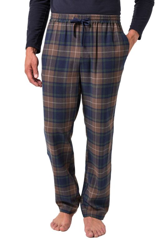 Pantalon de pyjama JP 1880, flanelle à carreaux, collection Homewear - jusqu'au 8 XL
