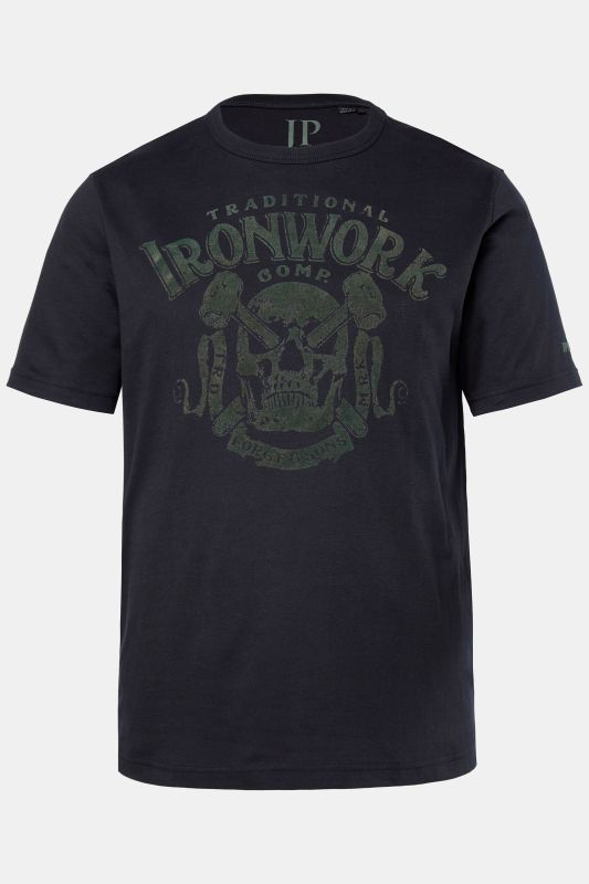 T-shirt JP 1880, manches courtes et imprimé poitrine - jusqu'au 8&nbsp;XL