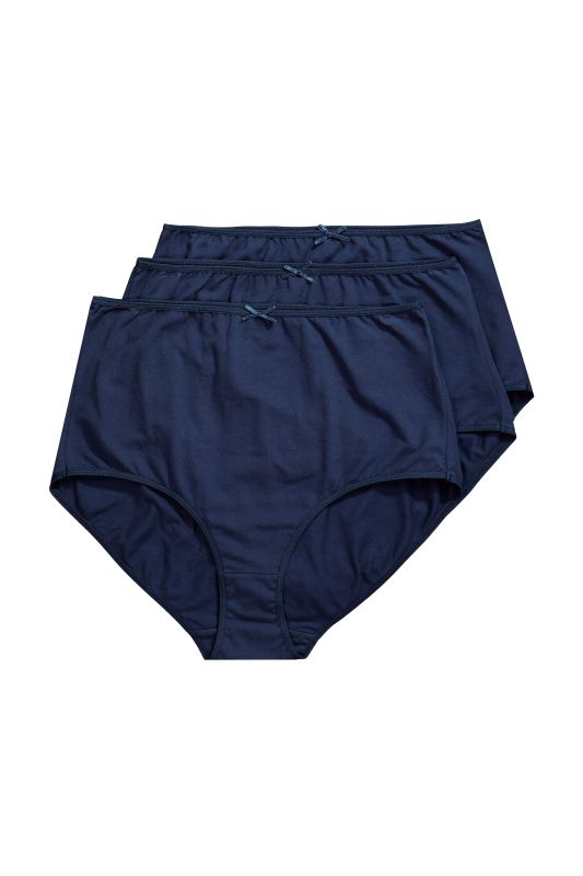 Culottes maxi, lot de 3, couleurs unies