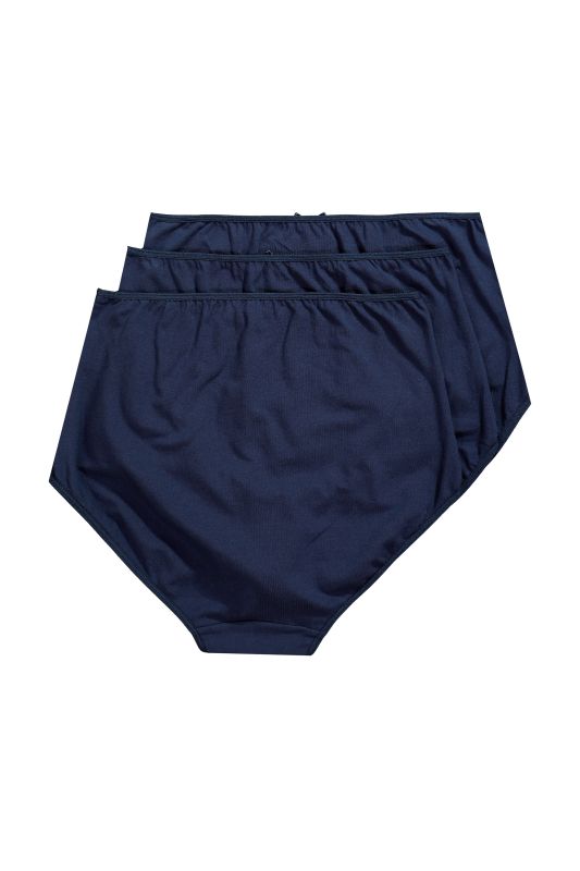 Culottes maxi, lot de 3, couleurs unies