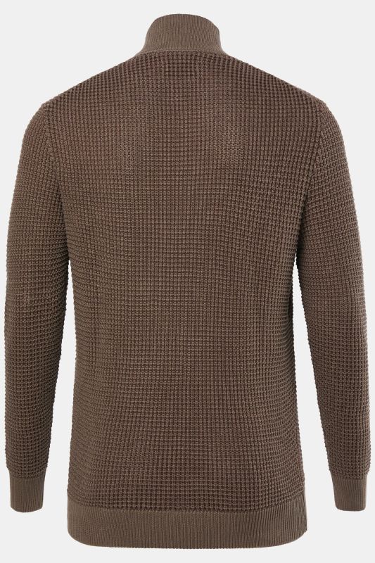 Pull à col roulé JP 1880 en maille texturée – jusqu'au 7 XL