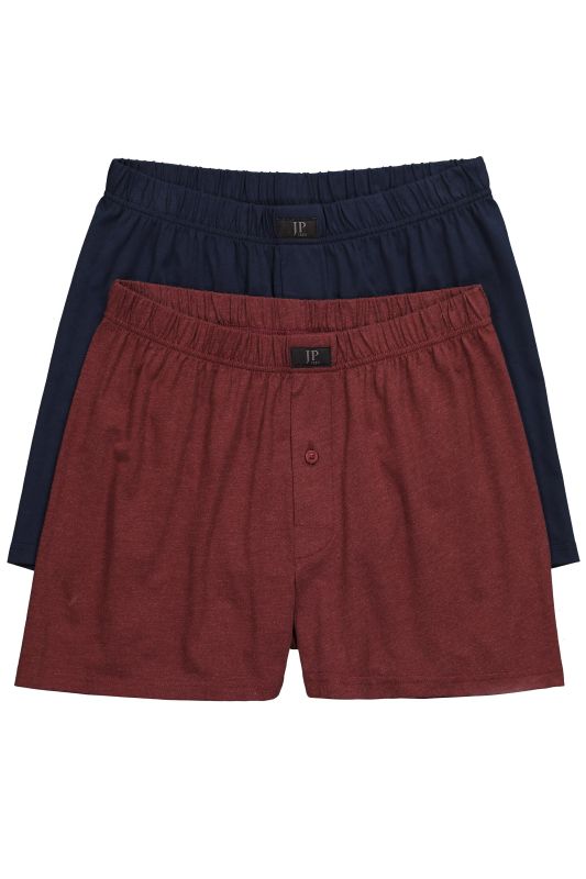Lot de 2 boxers JP 1880, label OEKO-TEX, sous-vêtements - jusqu'au 8 XL