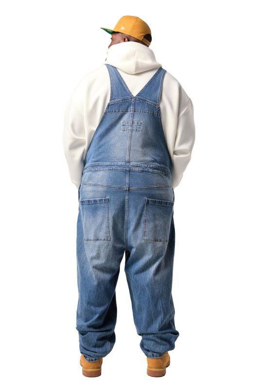 Salopette en jean STHUGE, coupe Baggy Fit - jusqu'au 8 XL