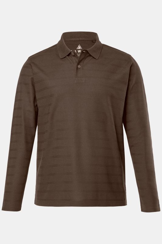 Polo à manches longues JP AWARE, coton bio certifié OCS - jusqu'au 8&nbsp;XL