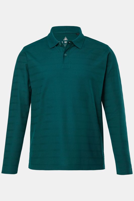 Polo à manches longues JP AWARE, coton bio certifié OCS - jusqu'au 8&nbsp;XL