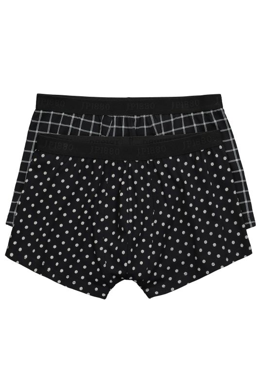 Lot de 2 caleçons JP 1880, finition FLEXNAMIC® et label OEKO-TEX, sous-vêtements - jusqu'au 8&nbsp;XL