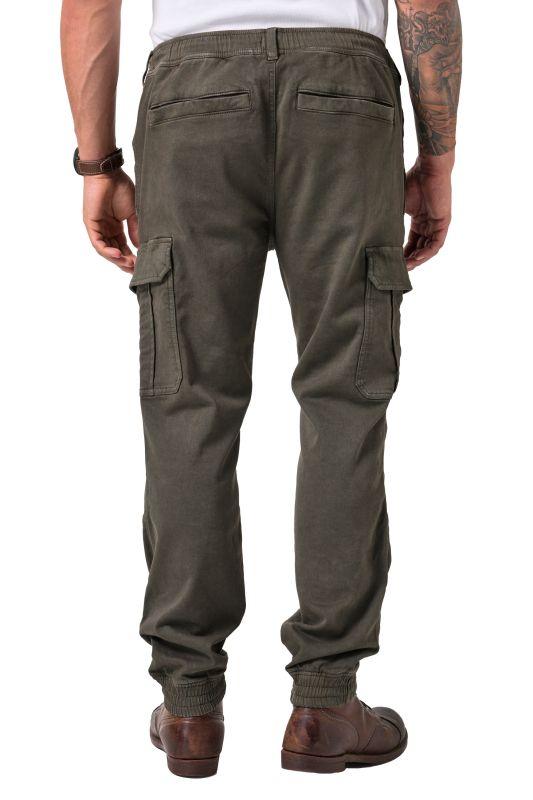 Pantalon cargo JP 1880 FLEXNAMIC®, nombreuses poches, coupe Straight Fit, jusqu'au 8 XL
