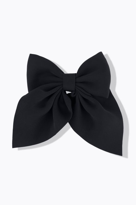 Barrette avec nœud, pince, bijou pour cheveux