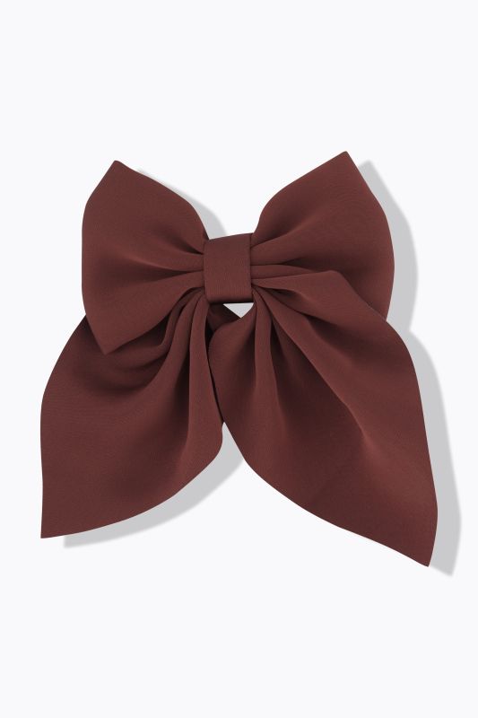 Barrette avec nœud, pince, bijou pour cheveux