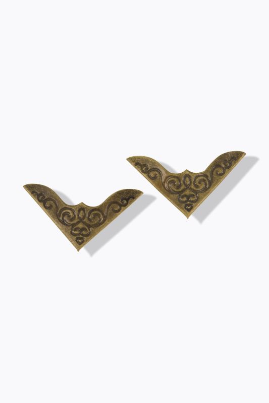 Cravate texane, style western, estampage