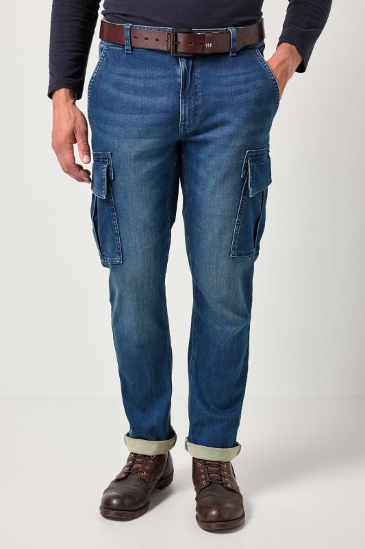 Jean cargo JP1880, finition FLEXNAMIC®, coupe Straight Fit, jusqu'au 74