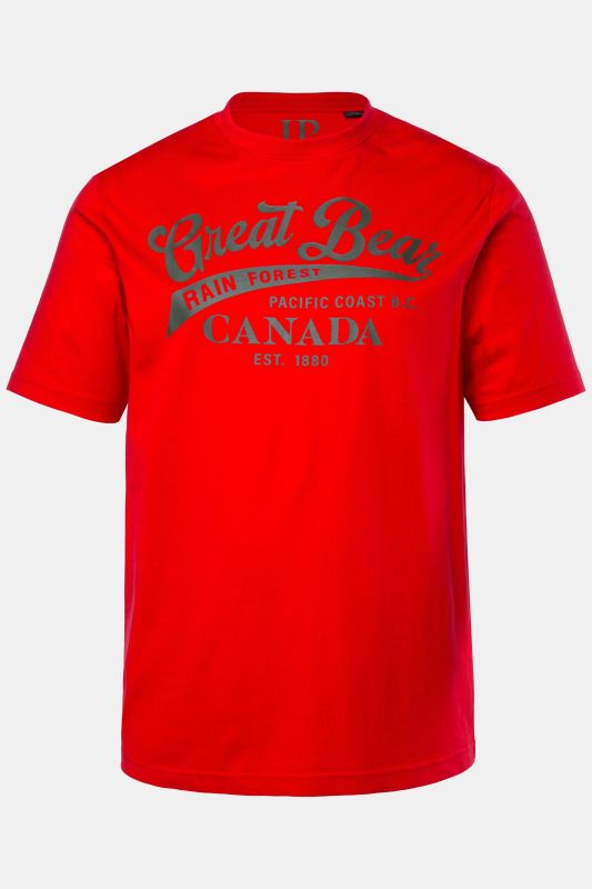 T-shirt JP 1880, manches courtes et imprimé poitrine - jusqu'au 8&nbsp;XL