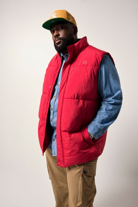 Gilet STHUGE, rembourrage bien chaud - jusqu'au 8 XL