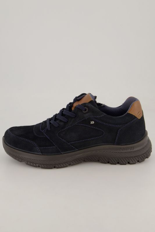 Chaussures basses Jomos, cuir véritable et fermeture zippée - jusqu'à la pointure 50