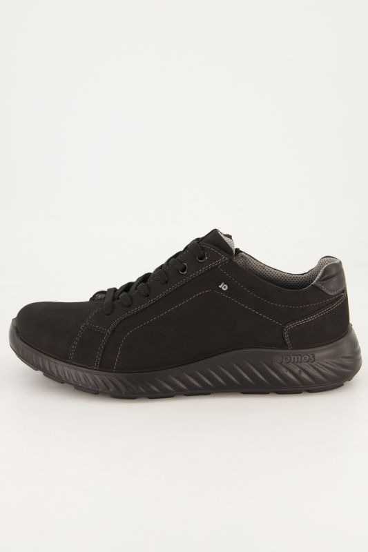 Chaussures basses extra-larges Jomos, fermeture zippée, cuir véritable - jusqu'à la pointure 50