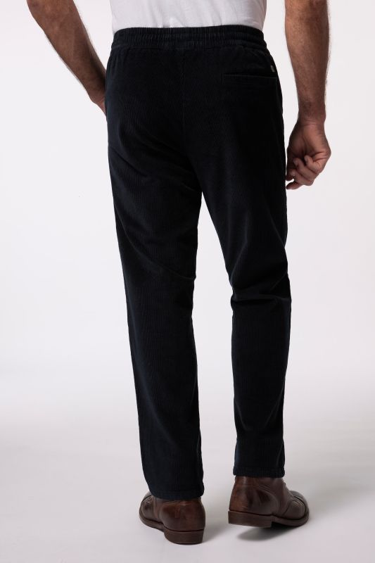 Pantalon en velours côtelé JP1880 à taille élastique et coupe Modern Fit – jusqu'au 7 XL