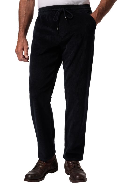 Pantalon en velours côtelé JP1880 à taille élastique et coupe Modern Fit – jusqu'au 7 XL
