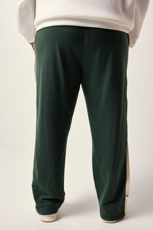 Pantalon en molleton STHUGE, taille élastique, coupe Relaxed Fit - jusqu'au 8&nbsp;XL