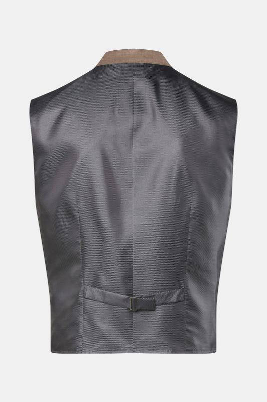 Gilet JP 1880 traditionnel, col Mao brodé et dos doublé - jusqu'au 74