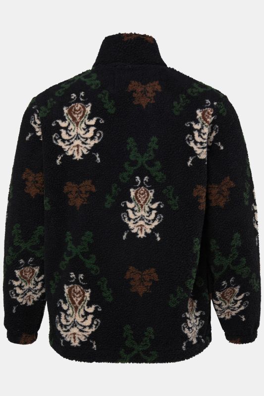 Pull camionneur STHUGE, polaire bouclée à motif - jusqu'au 8 XL