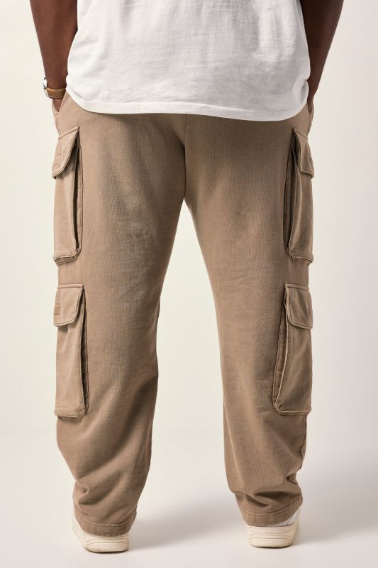 Pantalon cargo STHUGE en molleton, coupe Baggy Fit - jusqu'au 8 XL