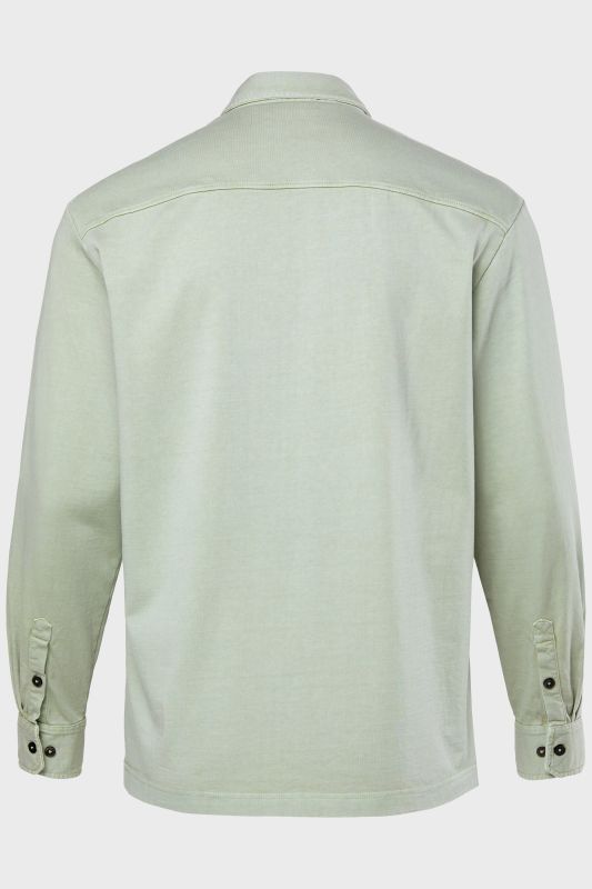 Chemise en jersey JP 1880 esprit vintage, manches longues et col Kent, coupe Modern Fit - jusqu'au 8&nbsp;XL