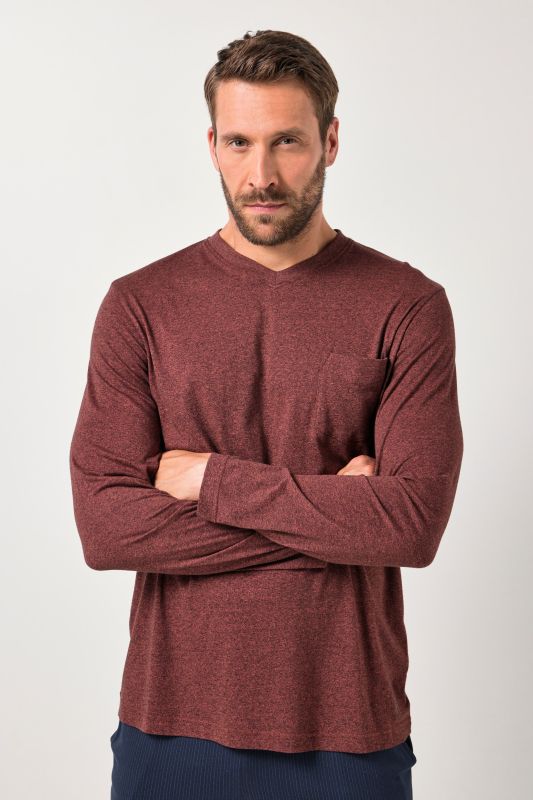 Pyjama JP 1880, collection Homewear, 2 pièces (T-shirt + pantalon à rayures) - jusqu'au 8 XL