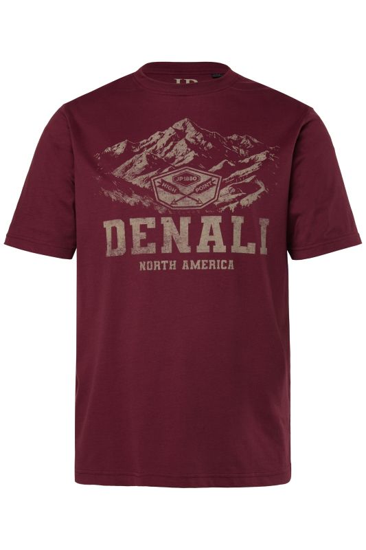 T-shirt JP 1880, manches courtes et imprimé poitrine - jusqu'au 8 XL