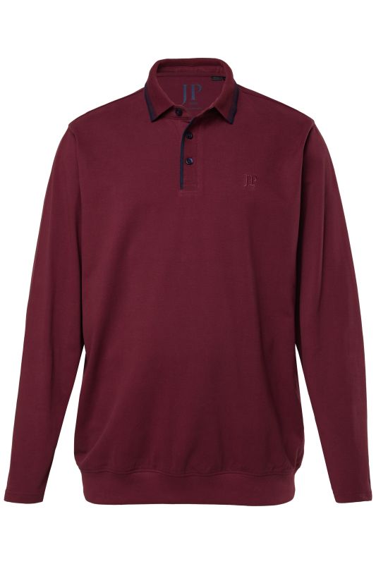 Polo JP1880 ventre confort, manches longues, maille piquée - du XXL jusqu'au 8&nbsp;XL