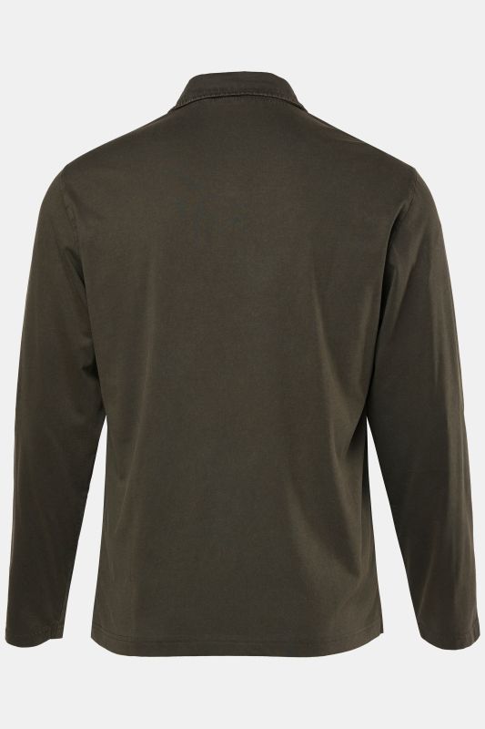 Polo JP 1880, manches longues et broderie sur la poitrine - jusqu'au 8&nbsp;XL