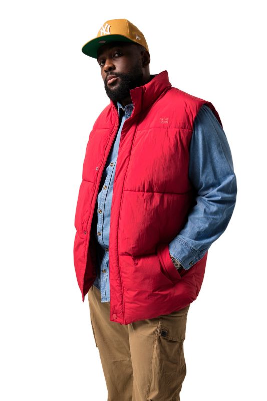 Gilet STHUGE, rembourrage bien chaud - jusqu'au 8 XL