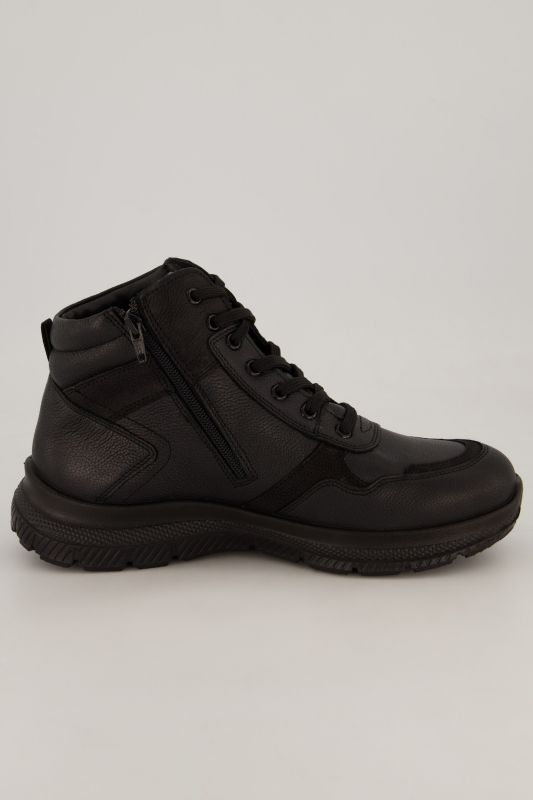 Bottines Jomos en cuir véritable. Doublure chaude - jusqu'à la pointure 50