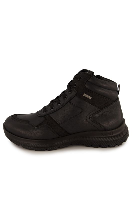 Bottines Jomos en cuir véritable. Doublure chaude - jusqu'à la pointure 50