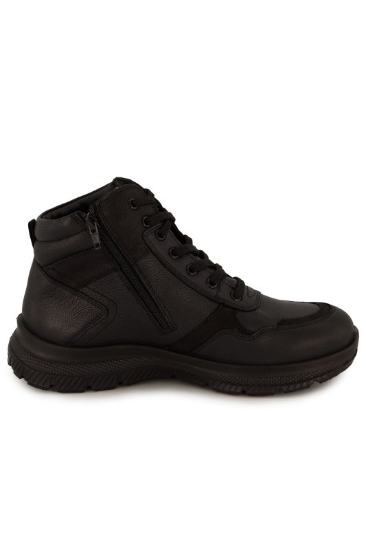 Bottines Jomos en cuir véritable. Doublure chaude - jusqu'à la pointure 50