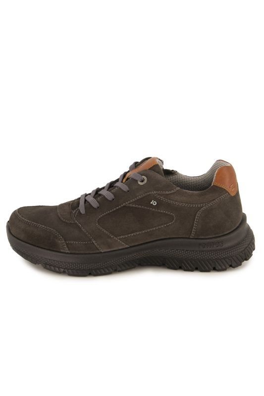 Chaussures basses Jomos, cuir véritable et fermeture zippée - jusqu'à la pointure 50