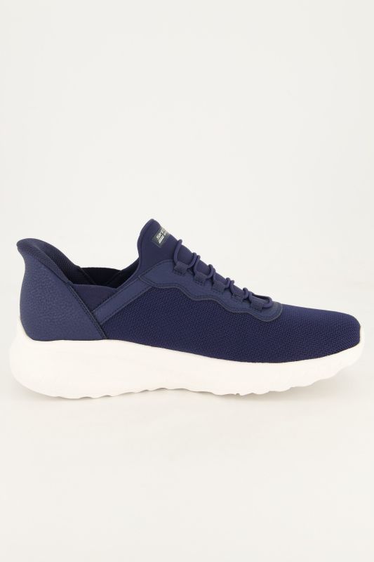 Slippers de la marque Skechers, chaussures Slip-in (à enfiler) avec laçage Bungee - jusqu'à la pointure 48,5