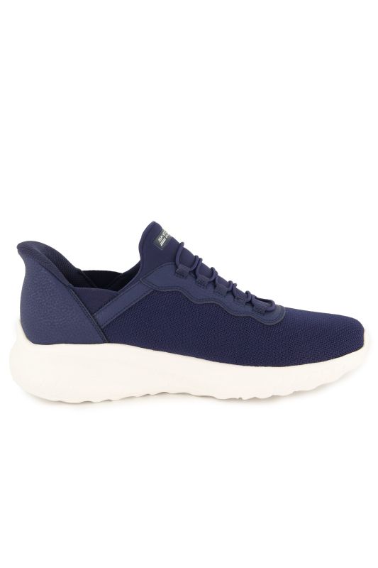 Slippers de la marque Skechers, chaussures Slip-in (à enfiler) avec laçage Bungee - jusqu'à la pointure 48,5