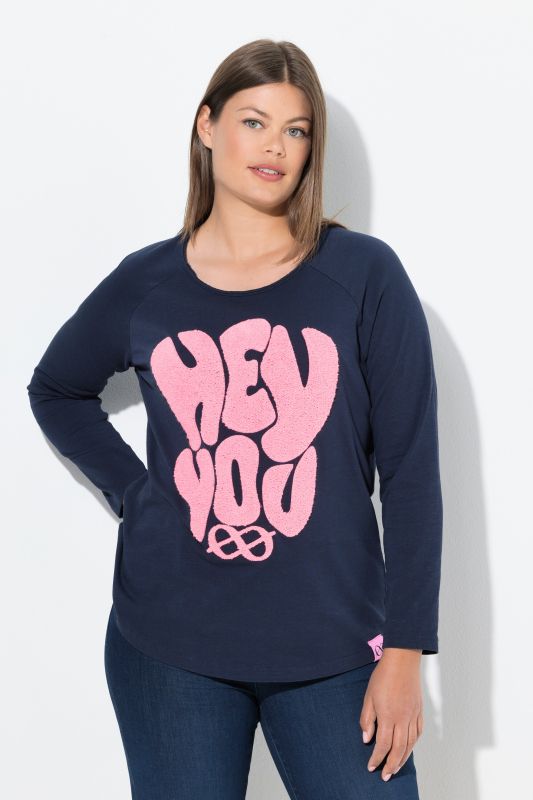 T-shirt manches longues. Col rond. Label OEKO-TEX MIG